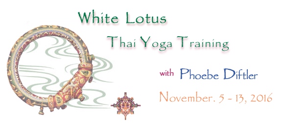 White Lotus Thai Yoga Therapy Practitioner Training with Phoebe Diftler November 5-13